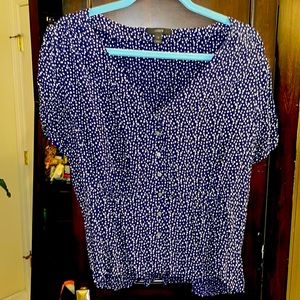 Peplum Style J. Crew Blouse